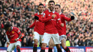 Манчестър Юнайтед спечели градското дерби срещу Манчестър Сити с 2 1