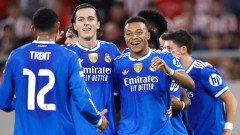 Реал Мадрид спечели головото шоу на "Караискакис" след изключителен мач на Килиан Мбапе