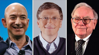 Тримата най богати хора в САЩ Джеф Безос Бил Гейтс