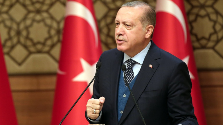 Ердоган обвини САЩ в спонсориране на „Ислямска държава”