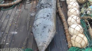 Военни от ВМС унищожиха невзривена авиобомба открита в Созополския залив