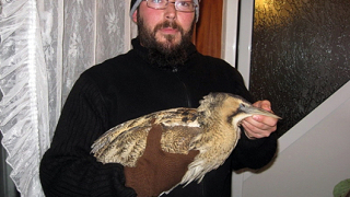 Спасиха бедстваща птица в Бургас 