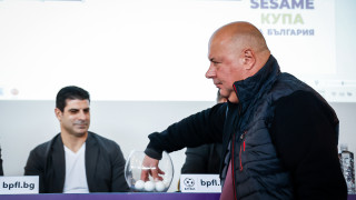 Спортният директор на Локомотив София Иво Котев коментира жребия