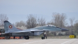  F-16 на Съединени американски щати упражняваха въздушен пердах с българските Военновъздушни сили и МиГ-29 