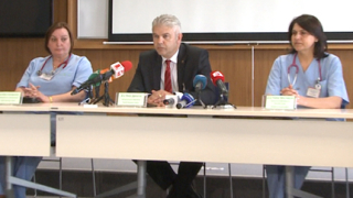 Битото бебе прието в &bdquo;Токуда&rdquo; с 40&deg; температура и счупен череп