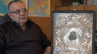 НИМ получи икона, подарена на кап. Петко Войвода от руския император