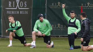 В тренировките на шампиона Лудогорец участие взимат абсолютно всички футболисти