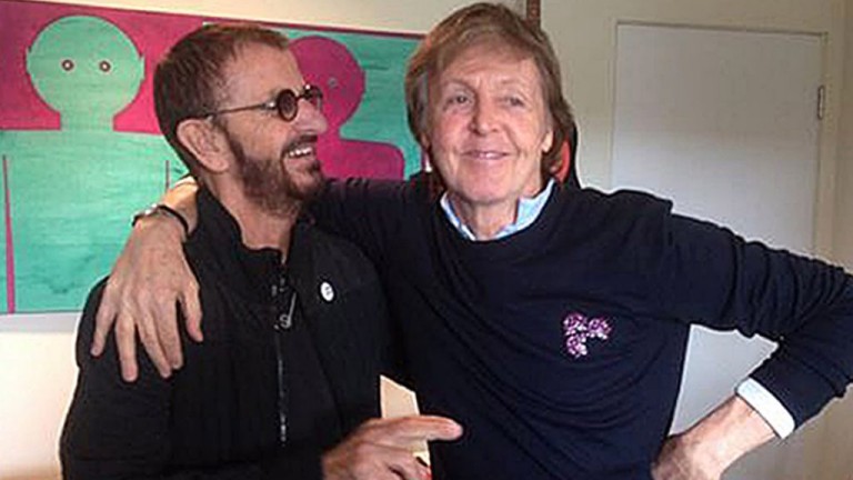 Пол Маккартни и Ринго Стар се събраха