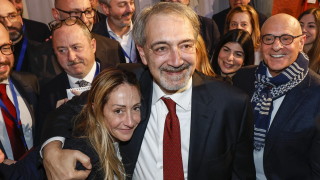 Италианският министър председател Джорджия Мелони и нейните коалиционни съюзници осигуриха категорични