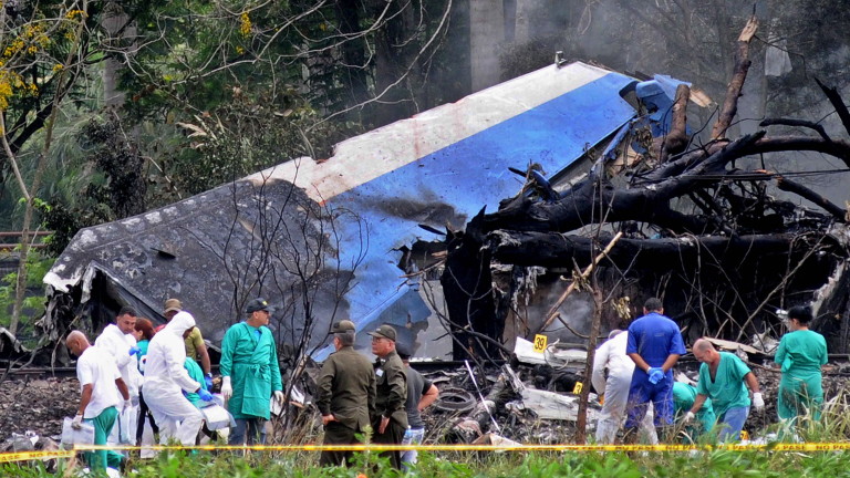 Официална медия в Куба съобщи, че петима от загиналите пътници