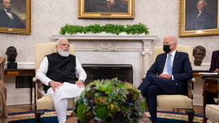 Байдън обсъжда сътрудничеството с премиерите на Австралия, Индия и Япония