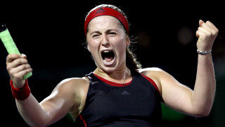 Йелена Остапенко изгони треньора си Дейвид Тейлър Латвийката загуби единствения