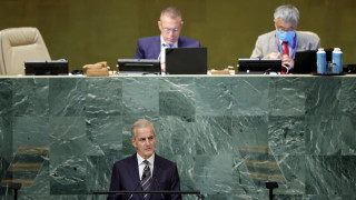 Войната трябва да спре Това заяви премиерът на Норвегия Юнас Гар