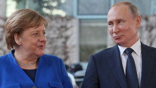 Руският президент Владимир Путин и германският канцлер Ангела Меркел разговаряха по