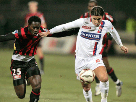 И Ница измъкна точка от Лион