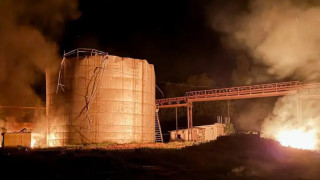 Руските военни са извършили масирана нощна атака с дронове срещу