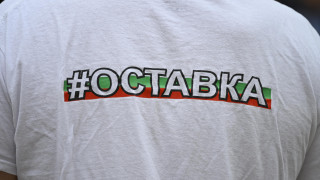 Граждани протестират пред сградата на президентството срещу правителството Демонстрацията под