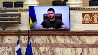 Украинският президент Володимир Зеленски призова Гърция в четвъртък да използва