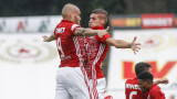  ЦСКА победи Адмира Вакер с 3:0 в първи мач от втория квалификационен кръг на Лига Европа 