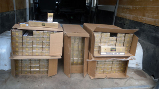 Хванаха 39-годишен с 2500 кутии цигари без бандерол