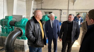 Премиерът Бойко Борисов и кметът на Перник Станислав Владимиров посетиха