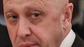 Основателят на ЧВК Вагнер Евгений Пригожин и дясната му ръка