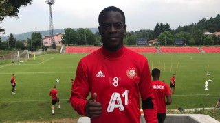 Ганайският национал Едвин Джеси се присъедини към подготовката на ЦСКА