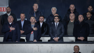 Президентът на Българския футболен съюз БФС Георги Иванов застана пред медиите след