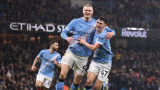 Манчестър Сити победи Фулъм с 3:0 в мач от 26-ия кръг на Висшата лига