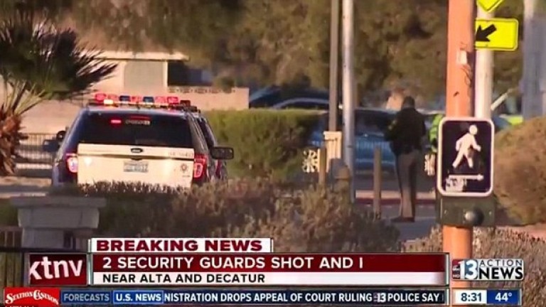 Двама охранители бяха убити в Лас Вегас