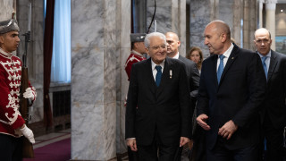 Президентите на България и Италия Румен Радев и Серджо Матарела откроиха