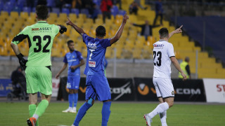 Левски - Славия 2:0 (Развой на срещата по минути)