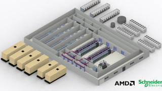 Schneider Electric и AMD с първи референтен дизайн за AI фабрики
