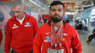 Божидар Андреев спечели бронзов медал в движението изхвърляне в категория