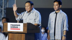 Прабово Субианто печели президентските избори в Индонезия
