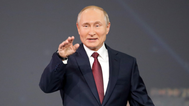 Руският президент Владимир Путин шеговито заяви, че ще проведе сериозен