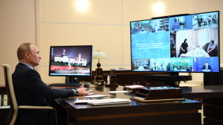 В резиденцията на руския президент Владимир Путин в Ново Огарьово