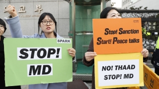 Стотици протестираха срещу US ПРО в Южна Корея
