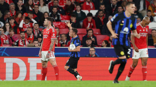 Бенфика и Интер направиха зрелищно 3 3 в двубой от Група