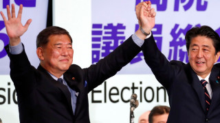 Мнозинството от японците смятат кандидатурата на бившия министър на отбраната