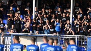 Спартак Варна представи група от 26 футболисти пред своята публика преди