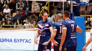 Италианският отбор Вигилар Фано в навечерието на мач номер 1