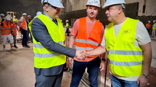 Къртицата ангажирана с разширението на третия метродиаметър на столичното метро