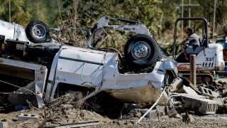 След като ураганът Хелен последствията продължават да се усещат