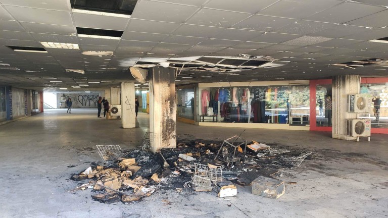 Мъж предизвика умишлен пожар в подлез в Русе