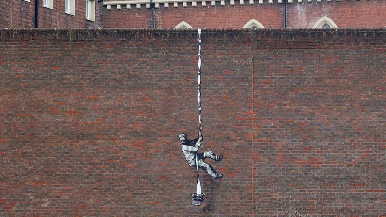 Banksy и един затвор