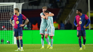 Атлетико Мадрид изненадващо победи Барселона с 2 1 като гост в