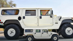 Най-големият Hummer е висок 6,6 метра, има четри двигателя и тоалетна 