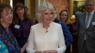 Една от първите големи самостоятелни прояви на Камила като кралица консорт