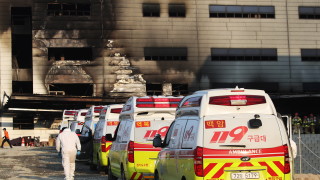 При пожар на строителен обект в Южна Корея са загинали